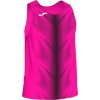 Joma Športové tielko OLIMPIA T SHIRT FLUOR PINK BLACK SLEEVELESS