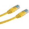 DATACOM patch cord UTP cat5e 5M žltý 1545 - Datacom 1545 Patch UTP CAT5E, 5m, žlutý