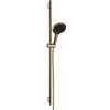 Hansgrohe Rainfinity - Set sprchovej hlavice, tyče a hadice, 3 prúdy, kefovaný bronz - 28743140