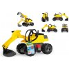 Lena Bager žltočierny Giga Trucks plast 62cm