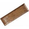 Servírovací tanier CONTOUR 33 x 10,5 cm jantárová keramika MIJ