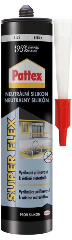 Pattex Neutrálny silikón transparentný 280 ml