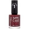 Rimmel London Super Gel STEP1 gélový lak na nechty 12 ml 044 rock n sparkle