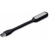 USB lampička k notebooku C-TECH UNL-04, flexibilní, černá UNL-04BK C-Tech