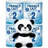 France Lait 2 4 x 400 g + plyšové zvieratko