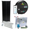 VNT electronics s.r.o. Prémiová súprava solárneho plotu - Kompletná bezpečnostná skrinka + inteligentný napájací zdroj 5J LTE, 100 W panel