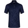 Kjus Men Motion Embossed Polo S/S S/48 Panske Atlanta Blue