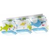 Dalber | Dalber 63473 - Detské stropné svietidlo BABY SHARK 3xE27/60W/230V | PI512
