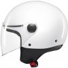 MT Helmets Street S lesklá biela otvorená prilba - 2XS - 51-52 cm