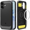 Spigen – Rugged Armor MagSafe ochranný obal na iPhone 17 – matne čierny
