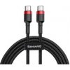 Baseus CATKLF-H91 Cafule USB-C/C PD 2.0 QC 3.0 60W, 2m, černý