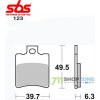 Sbs Brzdové platničky 123HF Aprilia Derbi Italjet