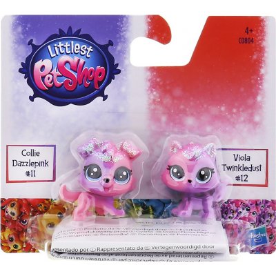 Hasbro Littlest Pet Shop Dúhový set 2 ks zvieratiek Collie