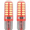 Žiarovky 24 SMD LED T10 (W5W) 12V biela CAN-BUS II - 2 ks