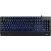 C-TECH Klávesnice KB-104BK, USB, 3 barvy podsvícení, černá, CZ/SK