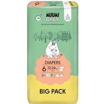 MUUMI BABY Big Pack 6 JUNIOR 12-24 kg 54 ks