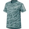 Dámske funkčné tričko adidas, OWN THE RUN W Svetlomodrá,Modrá,Biela M