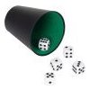 Pohár na kocky Dice 9cm + 5 ks kocky