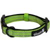 Alcott reflexní obojek pro psy, Adventure, zelený, velikost S