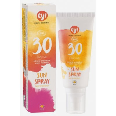 Eco Cosmetics Ey! opaľovací krém spray SPF30 BIO 100 ml