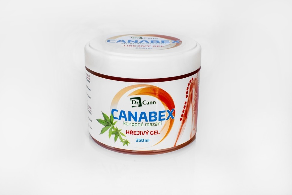 Dr.Cann Canabex konopné mazání hřejivý gel 250 ml