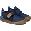 BAREFOOT DETSKÉ PAPUČE 22, PAPUČE DO ŠKÔLKY AMEKO PIKO JEANS