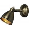 Markslöjd Fjällbacka nástenná lampa 1x40 W mosadzná 104048