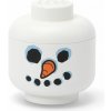 LEGO Úložná hlava (mini) - snehuliak