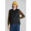 VESTA GANT QUILTED VEST EBONY BLACK