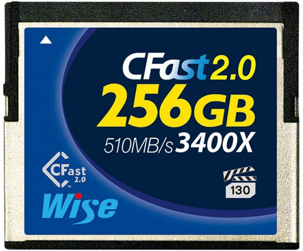 Wise CFast 256 GB 3400X 2.0 Blue WI-CFAST-2560