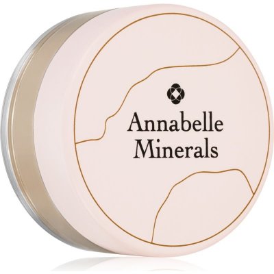 Annabelle Minerals Coverage Mineral Foundation minerálny púdrový make-up pre dokonalý vzhľad odtieň Golden Fair 4 g