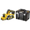 DCP580NT DEWALT AKU BEZUHLÍKOVÝ HOBLÍK 18VOLT, 82mm, 0-2mm ÚBĚR,V KUFRU T-STAK, BEZ BATERIE A NABÍJEČKY