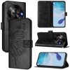 VSETKONAMOBIL 114774 ART BUTTERFLY Peňaženkový obal pre ZTE Blade A75 5G / Nubia Focus 5G čierny