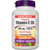 Webber naturals C+D3 500 mg 500 IU 200 kapsúl natural orange