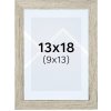 Hama 175941 rámček drevený OSLO, šedá borovica, 13x18 cm