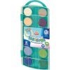 Astra Vodové pastelové farby so štetcom priemer 23,5mm 12 farieb, 302122001