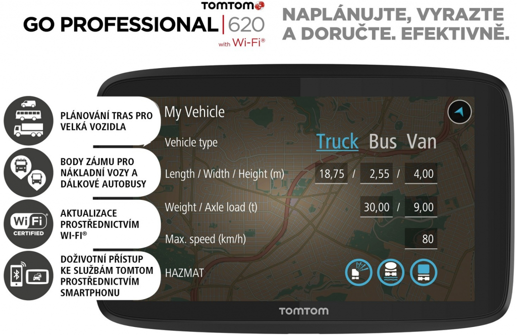 TomTom GO PROFESSIONAL 620