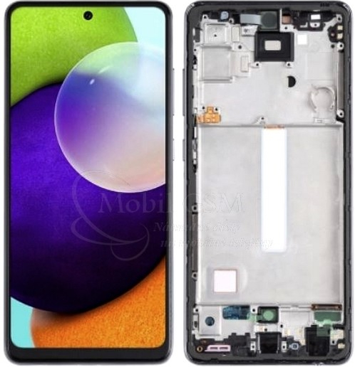 LCD Displej + Dotykové sklo + Rám Samsung Galaxy A52 A526