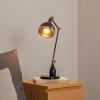 Opviq Stolová lampa Yildo 7015, čierna/meď, kov, výška 50 cm - 892OPV1858