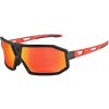 RockBROS polarizačné cyklistické okuliare s rámčekom - Čierno červené, UV 400, TR90