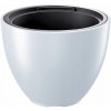 Kvetináč plast biely Prosperplast 25 cm x 30 cm x 23 cm
