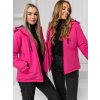 Ružová dámska športová zimná bunda Bolf HH012B