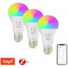 Smart LED žiarovka E27 11W RGB+CCT IMMAX NEO 07743C ZigBee Tuya sada 3ks