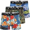 Stark Soul® Prémiové Pánske Hawajské Boxerky ALOHA bez bočných švov set 3 kusov mix farieb Farba: červená, Veľkosť: XL