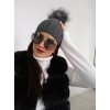 Made in Italia Dámska zimná čiapka Alice grey