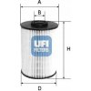 PALIVOVÝ FILTER UFI CITROEN C4 GRAND PICASSO I 2.0 HDi