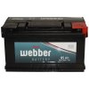 WEBBER Autobatéria 12V, 85 Ah, 780A, WA0850