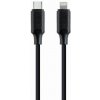 Gembird CC-USB2-CM8PM-1.5M Lightning, 1,5m, černý
