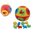 TECHNOK Plastová lopta Jigsaw ball priemer 17 cm v sieti 12 m+