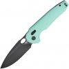 Bestech NOCTAR 14C28N Black PVD finish with mint green G10 handle BG66F